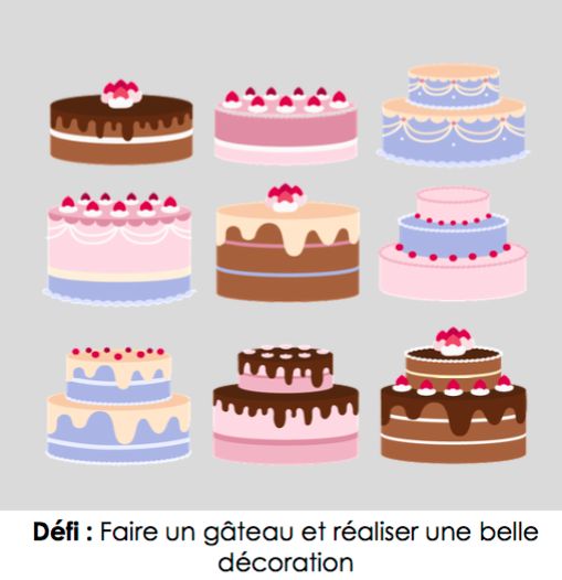 Ce1 Ce2 Defi Semaine 1 Le Gateau D Anniversaire Ecole Privee Saint Melaine